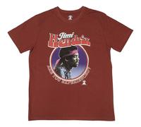 Jimi Hendrix Are You Experienced T-Shirt in Red | Size: XL Jimi Hendrix Red XL