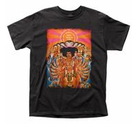Jimi Hendrix Axis Bold As Love T Shirt Mens Rock N Roll Music Tee Black BlackXL