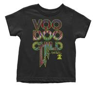 Jimi Hendrix Childrens/Kids Voodoo Child Cotton T-Shirt (12 Months) (Black)