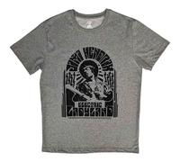 Jimi Hendrix Electric Ladyland Mono T-Shirt in Grey | Size: Large Jimi Hendrix Grey L