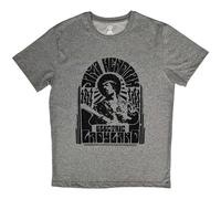 Jimi Hendrix Electric Ladyland Mono T-Shirt in Grey | Size: Medium Jimi Hendrix Grey M