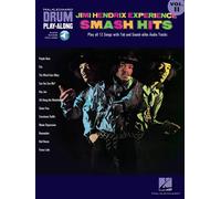 Jimi Hendrix Experience - Smash Hits Drum Kit Book and Audio Onli