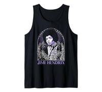 Jimi Hendrix Framed Illustration Tarot Vintage Band Tank Top