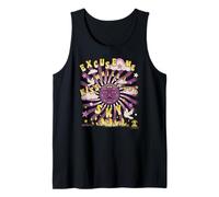 Jimi Hendrix Groovy Kiss the Sky Sun Vintage Band Tank Top