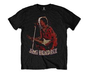 Jimi Hendrix JHXTS17MB04 T-Shirt, Orange, Large