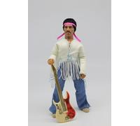Jimi Hendrix - Mego - Jimi Hendrix - Woodstock 8" Action Figure with Flocked Hai
