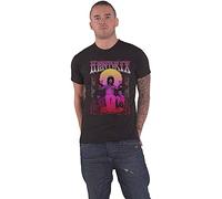 Jimi Hendrix Men's Karl Ferris Wheel Short Sleeve T-Shirt, Black, XX-Large