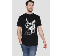 Jimi Hendrix - Mono Image T-Shirt, Black | Size: 2XL Jimi Hendrix Black 2XL