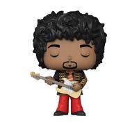 Jimi Hendrix POP Rocks Vinyl Figure | Jimi in Napoleonic Hussar Jacket, Red, One Size (58537)