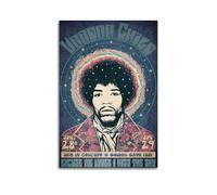 Jimi Hendrix Print Album Cover Signed Limited , Music Album Cover ,Pop Hip Hop Rap Singer Star Music Poster Aesthetic Canvas Wall Art for Girl And Boy Teens Dorm Decor 24x36inch(60x90cm) Unframe-style