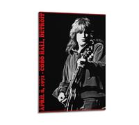 Jimi Hendrix Print Album Cover Signed Limited , Music Album Cover ,Pop Hip Hop Rap Singer Star Music Poster Aesthetic Canvas Wall Art for Girl And Boy Teens Dorm Decor 16x24inch(40x60cm) Frame-style