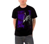 Rockoff Trade Men's Jimi Hendrix Purple Haze T-Shirt, Black (Black Black), Medium