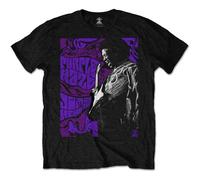 Jimi Hendrix Purple Haze T-Shirt in Black | Size: Small Jimi Hendrix Black S