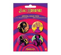 Jimi Hendrix - Spille (4 Pz)-Jimi Hendrix Var.2 Badge
