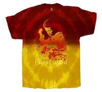 Jimi Hendrix T Shirt Electric Ladyland Logo Official Dip Dye Red Unisex XXL