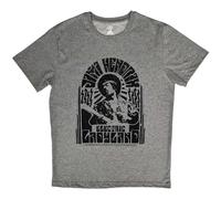 Jimi Hendrix T Shirt Electric Ladyland Mono Logo Official Unisex Grey L