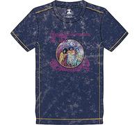 Jimi Hendrix T Shirt Experienced Logo Official Mens Navy Blue Snow Wash M