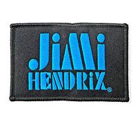 Jimi Hendrix - Jimi Hendrix Patch Stencil Logo Black