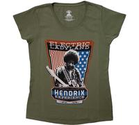 Jimi Hendrix T Shirt Electric Ladyland Logo Official Womens Skinny Fit