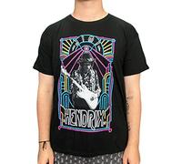 Jimi Hendrix Unisex T-Shirt Electric Ladyland Neon