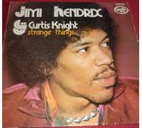 JIMI HENDRIX WITH CURTIS KNIGHT - STRANGE THINGS LP (VINYL ALBUM) UK LONDON 1968