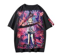 jiminhope Anime Angels of Death T-Shirt Zack Printed Short Sleeve Blouse Ray Personalized Sleeves Loose O-Neck Top
