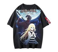 jiminhope Anime Angels of Death T-Shirt Zack Printed Short Sleeve Blouse Ray Personalized Sleeves Loose O-Neck Top