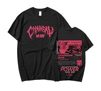 jiminhope Anime Chainsaw Man T-Shirts Makima Power Denji Pochita Reze Tee QuanXi Pullover Himeno Kobeni Higashiyama ASA Mitaka T-Shirts for Anime Fans