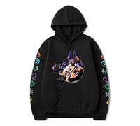 jiminhope Anime Genshin Impact Hoodie Cyno Hoodie Genshin Impact Pullover Cyno Hoodie for Anime Fans