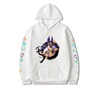 jiminhope Anime Genshin Impact Hoodie Cyno Hoodie Genshin Impact Pullover Cyno Hoodie for Anime Fans