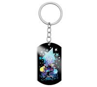 jiminhope Soul Eater Keychain Anime Character Death the Kid Pendant Soul Eater Evans Key Rings Death the Kid Keychain Soul Eater Pendant