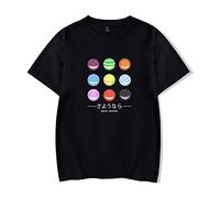 jiminhope Unisex Anime Assassination Classroom T-Shirt Korosensei Anime Printed Cosplay Short Sleeve Korosensei Summer Loose Round Neck Top