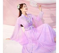 JIMINISO Women Chinese Hanfu Traditional Dancing Performance Outfit Costume Han Princess Clothing Oriental Tang Dynasty Fairy Dresses