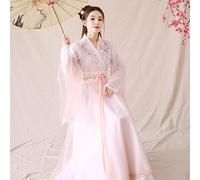 JIMINISO Women Chinese Hanfu Traditional Dancing Performance Outfit Costume Han Princess Clothing Oriental Tang Dynasty Fairy Dresses