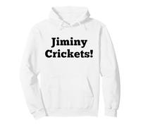 Jiminy Crickets Funny Cursing Kids Safe Swear Curse Bad Word Pullover Hoodie