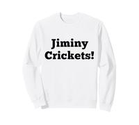 Jiminy Crickets Funny Cursing Kids Safe Swear Curse Bad Word Sweatshirt