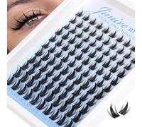 JIMIRE Fairy Lash Clusters Wispy Cluster Lashes Manga Individual Eyelashes with Spikes 10-16MM Anime Cluster Lashes C Curl Lashes Individual Cluster 110Pcs DIY Anime Lashes at Home