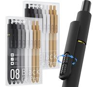 JIMMIDDA 16 Pack Gel Pens | Black Ink Quick-Drying No Smudge with Fidget