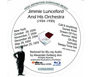 Jimmie Lunceford And His Orchestra (1934-35) Restored For Blu-ray Audio