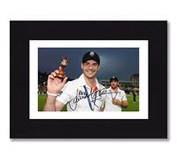 JIMMY ANDERSON Signed 8x6 Inch Mounted Photo Print Pre Printed Signature ENGLAND Ashes Cricket Autographed Gift, Ready To Be Framed