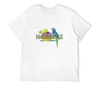 Jimmy Buffett's Margaritaville Restaurant Mens T-Shirt Casual Cotton Unisex White Tee Tops L