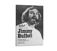 Jimmy BuffettWall Art Home Decor Vintage Poster, Retro Aesthetic Print Perfect for Living Room, Bedroom, Office, Home StudioFrame-style20x30inch(50x75cm)