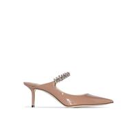 Jimmy Choo 65mm Bing leather mules - Neutrals 37,5-36-36,5-34,5-38-35,5-35-34