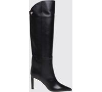 JIMMY CHOO Alizze Leather Knee-High Boots with Stiletto Heel - Size: 37½ - female