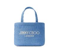 Jimmy Choo Beach East-West woven mini bag - Blue OS