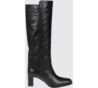 JIMMY CHOO Caly Mid-Heel Knee-High Boots in Smooth Leather - Size: 40 - female
