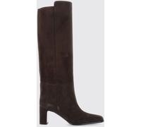 JIMMY CHOO Caly Suede Knee-High Boots with Square Heel - Size: 36 - female