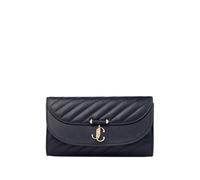 Jimmy Choo Curve quilted chain-strap mini bag - Blue One Size