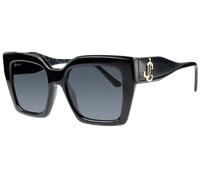 Jimmy Choo Eleni/G/S 1EI Black Pattern Grey 53