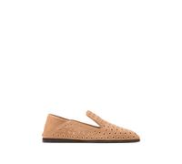 Jimmy Choo Eliot metal-eyelet loafers - Brown 35-35,5-36-36,5-37-37,5-38-38,5-39-39,5-41